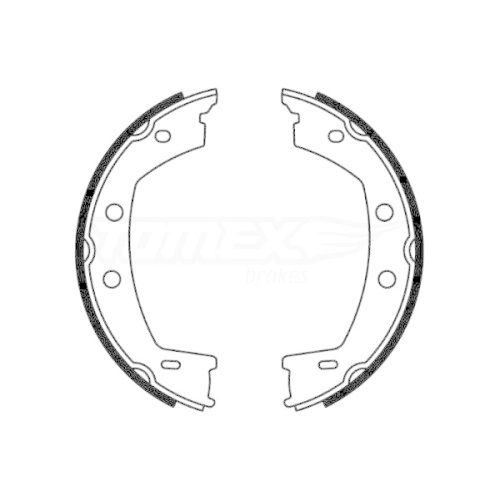 TOMEX Brakes Bremsbackensatz TX 22-79