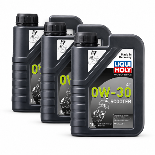 Motor&ouml;l LIQUI MOLY 21153 Motorbike 4T 0W-30 Scooter Motorroller 3 Liter