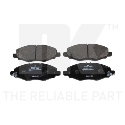 NK Bremsbelagsatz, Scheibenbremse 224590