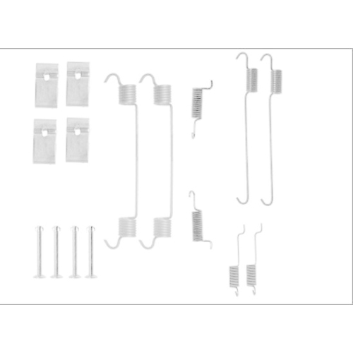 TEXTAR Zubeh&ouml;rsatz, Bremsbacken 97041100