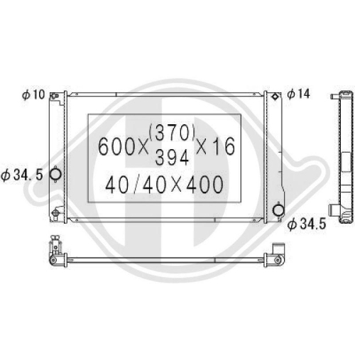 DIEDERICHS K&uuml;hler, Motork&uuml;hlung DIEDERICHS Climate DCM3338