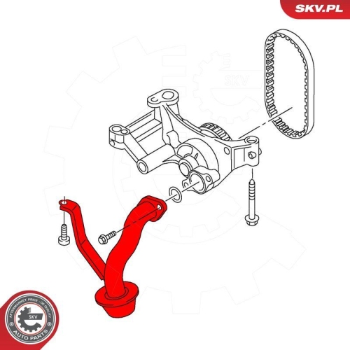 ESEN SKV Ladeluftschlauch 43SKV222