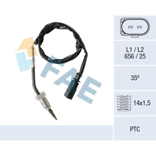 FAE Sensor, Abgastemperatur 68001