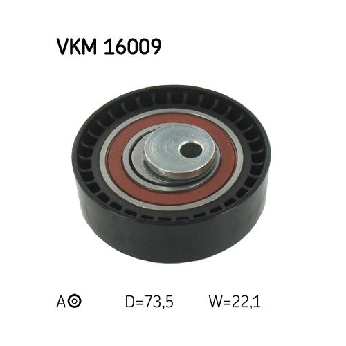 SKF Spannrolle, Zahnriemen VKM 16009