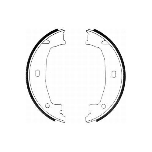ABE Bremsbackensatz, Feststellbremse CRB004ABE
