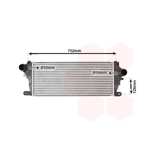 VAN WEZEL Ladeluftk&uuml;hler 37014714