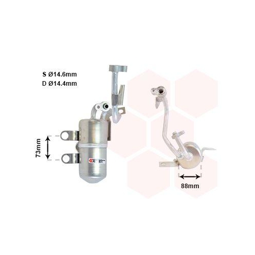 VAN WEZEL Trockner, Klimaanlage 5900D126