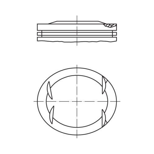 MAHLE Kolben 001 41 01