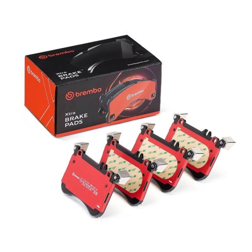 BREMBO Bremsbelagsatz, Scheibenbremse XTRA LINE P 50 121X