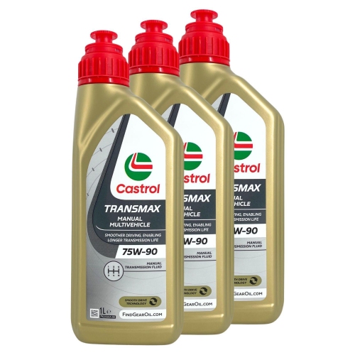 Castrol Transmax Manual Multivehicle 75W-90 MB 235.72 GL-4 Getriebe&ouml;l 3 Liter