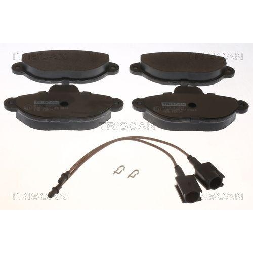 TRISCAN Bremsbelagsatz, Scheibenbremse 8110 15051