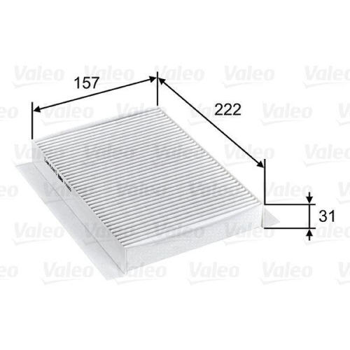 VALEO Filter, Innenraumluft VALEO ESSENTIAL 715809