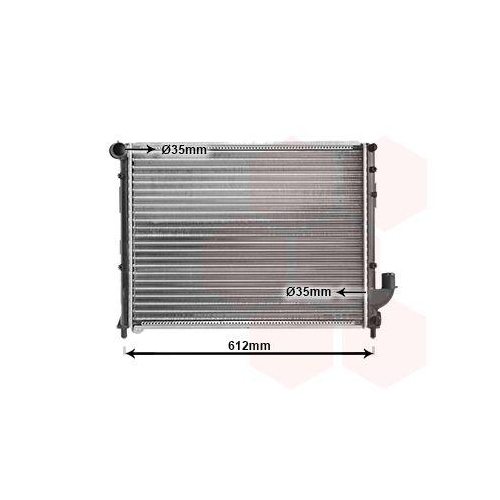 VAN WEZEL K&uuml;hler, Motork&uuml;hlung 73002059