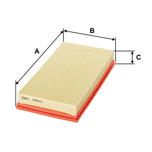 VALEO Luftfilter 585113