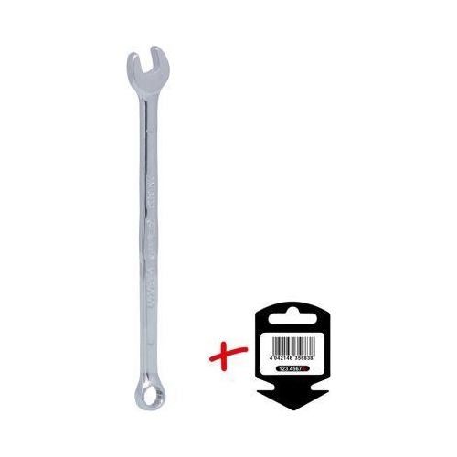 CHROMEplus Ringmaulschl&uuml;ssel, abgewinkelt, 7mm auf H&auml;nger KS TOOLS 518.0607-E