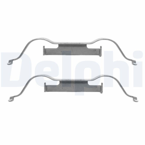 DELPHI Zubehörsatz, Scheibenbremsbelag LX0508