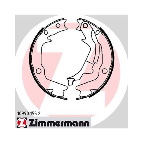 ZIMMERMANN Bremsbackensatz, Feststellbremse 10990.155.2