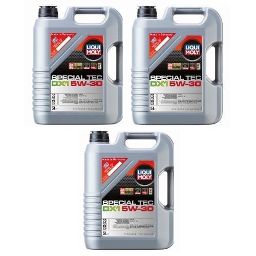 Liqui Moly Special Tec DX1 5W-30 15-Liter Kanister Motoröl, Art-Nr. 3766