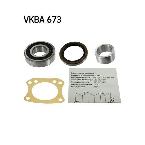 SKF Radlagersatz VKBA 673