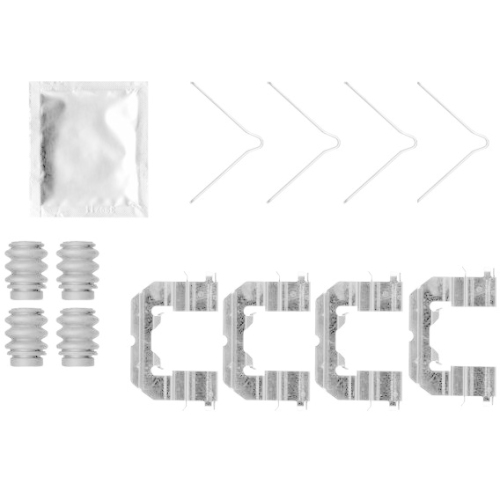 TEXTAR Zubeh&ouml;rsatz, Scheibenbremsbelag 82554600