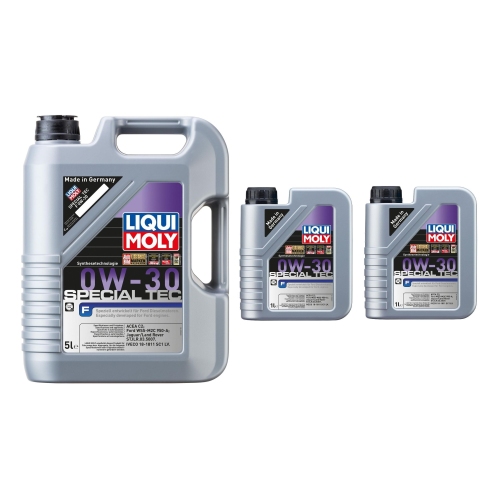 Liqui Moly Special Tec F Motoröl 0W-30 7-Liter WSS-M2C 950-A - 20722+20723
