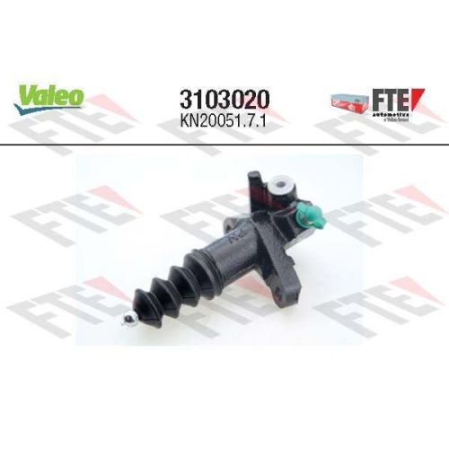 VALEO Nehmerzylinder, Kupplung FTE CLUTCH ACTUATION 3103020