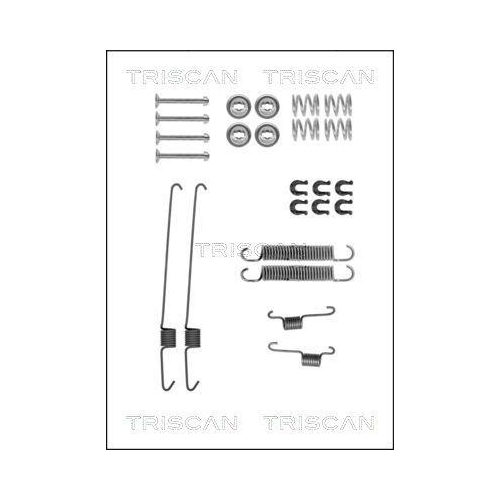 TRISCAN Zubeh&ouml;rsatz, Bremsbacken