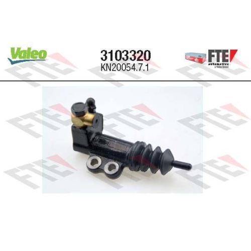 VALEO Nehmerzylinder, Kupplung FTE CLUTCH ACTUATION 3103320