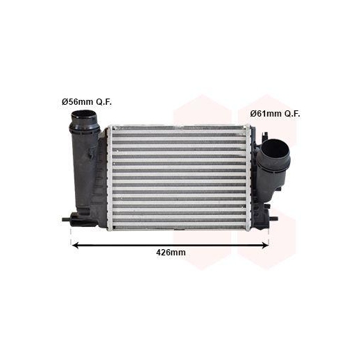 VAN WEZEL Ladeluftk&uuml;hler 43004680