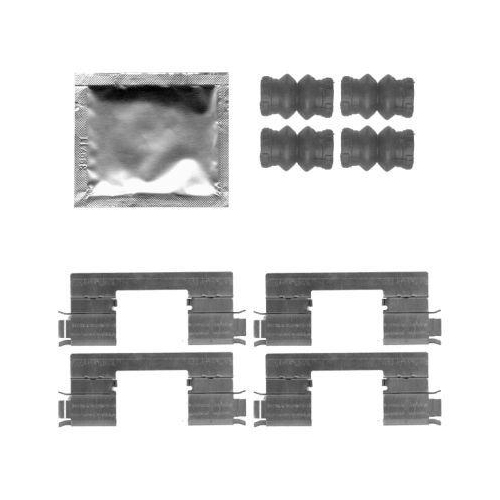 TEXTAR Zubeh&ouml;rsatz, Scheibenbremsbelag 82074900