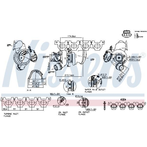 NISSENS Lader, Aufladung ** FACTORY NEW ** 93316