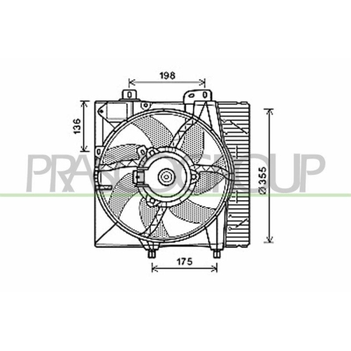 PRASCO L&uuml;fter, Motork&uuml;hlung PrascoSelection CI304F004