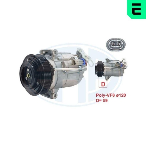 ERA Kompressor, Klimaanlage 670124