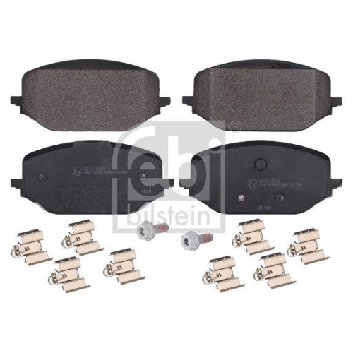 FEBI BILSTEIN Bremsbelagsatz, Scheibenbremse 192658