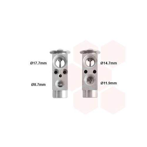 VAN WEZEL Expansionsventil, Klimaanlage 37001412
