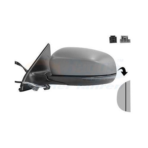 VAN WEZEL Au&szlig;enspiegel * HAGUS * 2128811