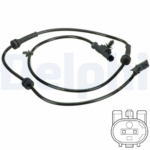 DELPHI Sensor, Raddrehzahl SS20616