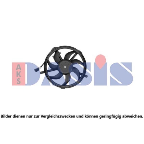AKS DASIS L&uuml;fter, Motork&uuml;hlung 058046N