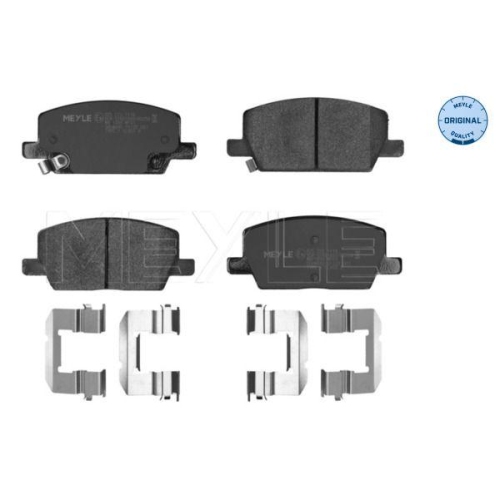 MEYLE Bremsbelagsatz, Scheibenbremse MEYLE-ORIGINAL: True to OE. 025 223 1119