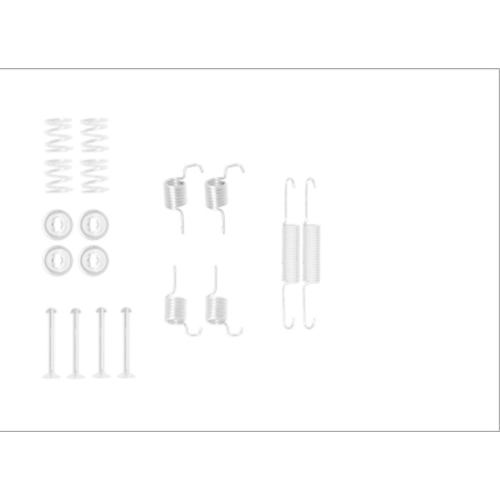 TEXTAR Zubehörsatz, Feststellbremsbacken 97042600