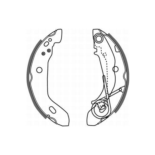 ABE Bremsbackensatz C0M007ABE