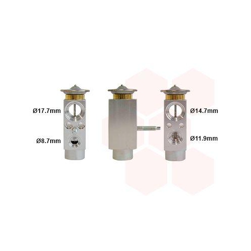 VAN WEZEL Expansionsventil, Klimaanlage 37001580