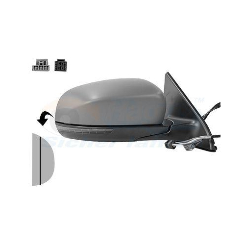 VAN WEZEL Au&szlig;enspiegel * HAGUS * 2128812