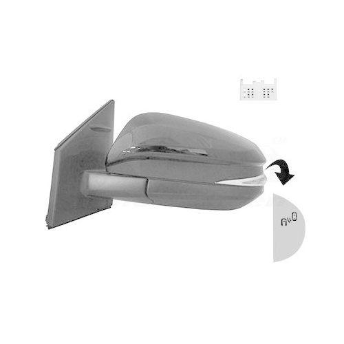 VAN WEZEL Au&szlig;enspiegel * HAGUS * 5473827