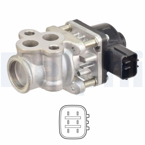 DELPHI AGR-Ventil EG10611-12B1