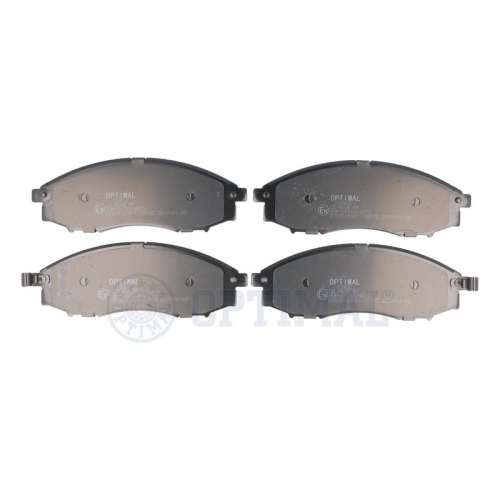 OPTIMAL Bremsbelagsatz, Scheibenbremse BP-12402