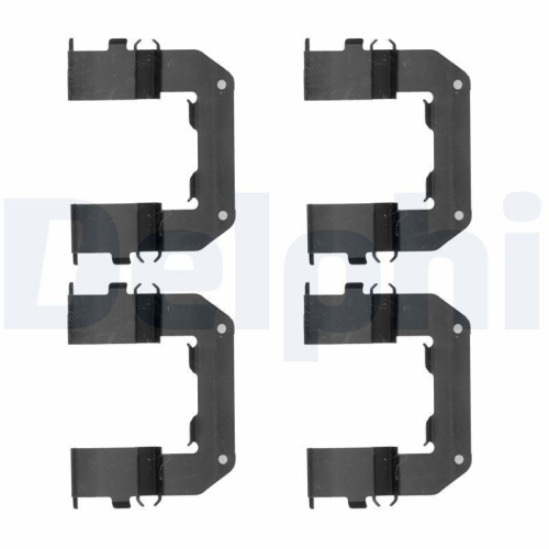 DELPHI Zubehörsatz, Scheibenbremsbelag LX0515