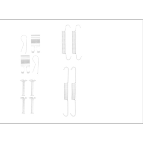 TEXTAR Zubeh&ouml;rsatz, Feststellbremsbacken 97042700