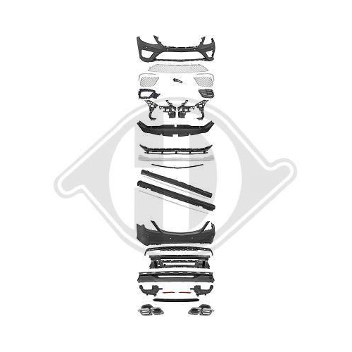 DIEDERICHS Stoßfänger HD Tuning 1648551