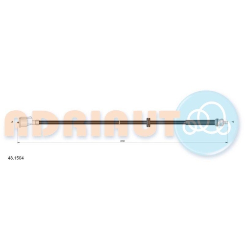 ADRIAUTO Tachowelle 48.1504